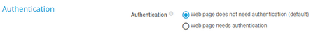 Authentication Authentication